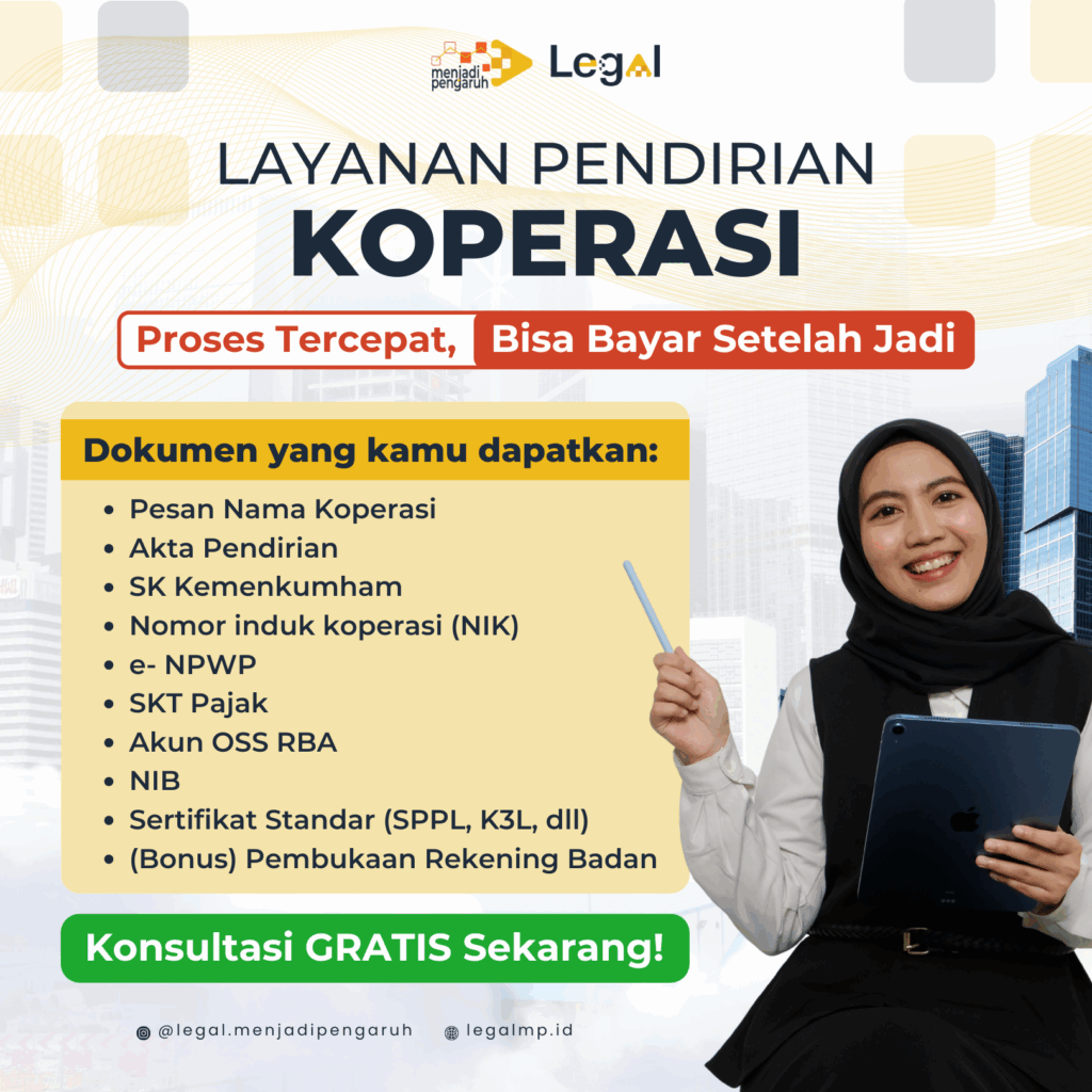 jasa pendirian koperasi