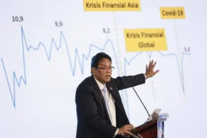 Ekonomi Melambat, Purbaya Ingatkan Potensi Gelombang Unjuk Rasa